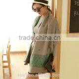 2016 New Fashion Brand Winter Scarf Women Designer National Flower Printed Pashmina Shawls and Scarves Soft thumbnail-5