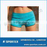 Fitness Clothing Womens Yoga Apparel Hem Drawcords Design Yoga Shorts MZ0276 thumbnail-1