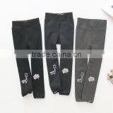 S15243A Winter Girl Cotton Leggings Wholesale Children Elastic Long Pants thumbnail-2