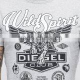 New Style Fashion Pattern Printing Soft Jersey Man T-shirt Slim Fit T-shirt thumbnail-4