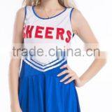 Walson Clothes Apparel Adult Cheerleader Outfit Fancy Dress Costume Sexy School Ladies Womens Female thumbnail-2
