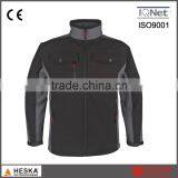 Wholesale Custom Woven Waterproof Workwear Men Softshell Jacket thumbnail-1