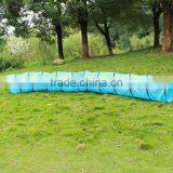 Long Blue Oxford Cat Tunnel With Handing Bag for Pets Traning Toy thumbnail-1