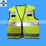 Field Office Waterproof Reflective Fashion Vest With Pocket thumbnail-3