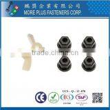 Taiwan Stainless Steel PC N66 Natural Black Nylon Plastic Nylon Plastic Nut Nylon Lock Flange Nut thumbnail-6