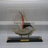 Modern Diamond Crystal Ship Model/Elegant Ship Souvenir Business Gifts thumbnail-6