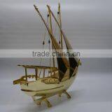 Noble Customized Made Golden Crystal Arab Dhow For Wedding Favors And Islamic Souvenirs Gifts thumbnail-5