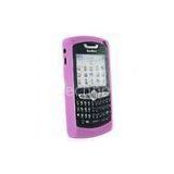 Purple Silicon Blackberry 8520 Silicone Case Cove Skin for blackberry torch accessories