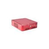 Red Mini ITX Aluminum Computer Cases , Durable 265 * 130 * 270mm