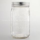 LongRun 16oz Ball Pint Mason Jars with Metal Lid Hot Sale Glass Glass with OEM Design