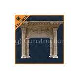 Decorative Travertine Fireplace Mantel / Modern Fireplace Surrounds thumbnail-1