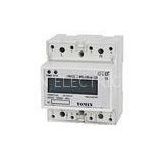 Household Active 2 Wire Din Rail Single Phase Energy Meters With LCD Display