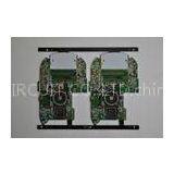 LED Driver Green 4 Layer Prototype PCB Boards Assembly Immersion Silver / Tin / Gold