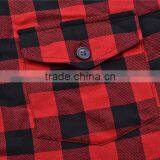 Winter and Autumn Fashion New Style 100%cotton Long Sleeve Mens Plaid Shirt thumbnail-2