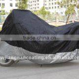 Black and White Large UV Resistant Waterproof Breathable Low-price Motorcycle Cover thumbnail-1