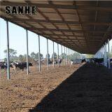 prefabricated metal building, steel structure dairy cattl shed