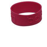 Red Silicone Bracelets Customized Logo thumbnail-2