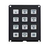 3x4 layout plastic keypad for access control