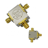 Broadband Coaxial Circulator 8 ~ 18GHz with low loss and high isolation