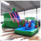 Professional Manufacturer Custom Made Used Waterslide Kids Inflatable Roaring River Water Slide For Sale