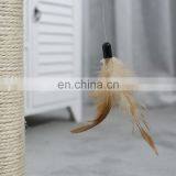 Wooden Sisal Oem Manufacturer Wholesale New Design Wooden Cat Scratching Post thumbnail-2