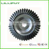 Cnc High Precision Machining 2014 Agriculture Mini Tiller Parts Driven Bevel Pinion thumbnail-1