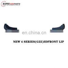Factory Price 4 Series G22 3D Style Glossy Black Water Print Material Front Bumper Lip for G22 Car Front Lip thumbnail-2