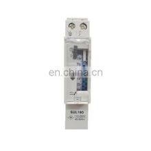 SUL180 15 Minutes Mechanical Timer 24 Hours Programmable Din Rail Timer Time Switch Relay Measurement Analysis Instruments thumbnail-2