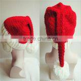 Low Price Fabrics Knit Santa Hat for Christmas Day thumbnail-5