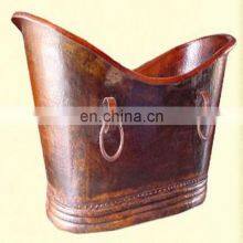 Copper Bath Tube With Fancy Handle