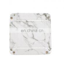 Leather Tray Desktop Jewelry PU Leather Tray Foldable Leather Tray thumbnail-5