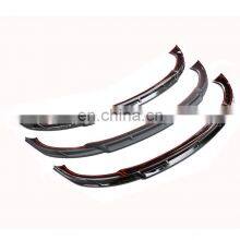 Car Exterior Accessories ABS Carbon Fiber Front Bumper Lip Splitters Spoiler For Tesla Model Y 2021 thumbnail-5