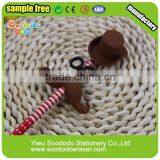 Cute Mustache &cap Shape Eraser Pencil Topper With Erasers thumbnail-1