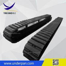 OEM Specially Designed Mobile Crusher Machinery Chassis Steel Track Undercarriage With Rubber Pads From China thumbnail-1