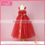 Court Style Girl Body Without Dress Flower Girl Dress thumbnail-1