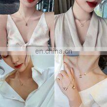 Female Fashion Accessories Pendant Rhinestone Necklace Jewelry thumbnail-4