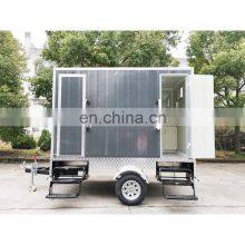 Modular Prefabricated Mobile Trailer Toilet Container Toilet/Black Portable Restroom thumbnail-1