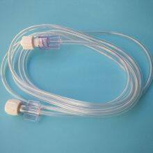 High Pressure 1200psi Braided Medical Plastic Tubing, PU Male Female Luer Connector Extension Tube Connect Pipes Line thumbnail-5