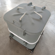 12V High Pressure Hatch Square Steel Ship Boat Escape Deck Marine Hardware thumbnail-2