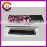 Black With Ribbon Custom Cheap Paper Elegant Hair Extension Box thumbnail-1
