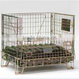 Large Storage Mesh Steel Container With 4 Wheel thumbnail-6