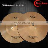 Tongxiang TK 14"Hi Hat Cymbal For Sale thumbnail-1