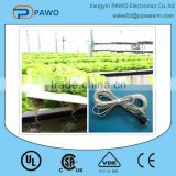 Factory patented garden soil heating cable with thermostat