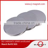 China manufacture N40 neodymium hard disc magnets for sale for clothing