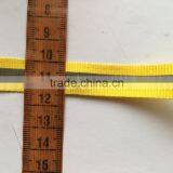 Grey and Yellow Fire Resistant Polyester Fabric Reflective Webbing