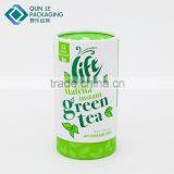 Wholesale Round Paper Tea Tin Cans for Food Packaging