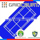 Gridcourt indoor badminton court floor