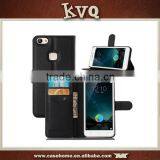 Lichi Pattern PU Stand Flip Leather Cover for ViVo X6 Plus With Card Slots