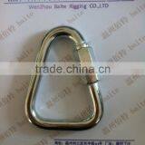 Steel Electric Galvanized Delta Shaped Quick Link Carabiner Rigging Hook Manufacturer thumbnail-2