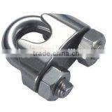 Stainless Steel 304 316 & Galvanized Powder Coated us Type Drop Din 741 Metal Wire Rope Clip Quality Choice thumbnail-3
